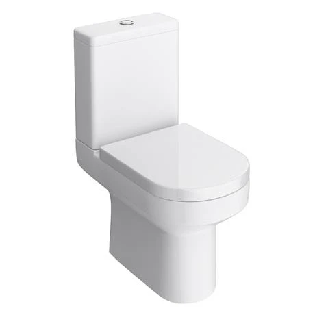 Metro Close Coupled Modern Toilet + Soft Close Seat 5 Metro Close Coupled Modern Toilet + Soft Close Seat - Image 5