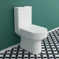 Metro Close Coupled Modern Toilet + Soft Close Seat 11 Metro Close Coupled Modern Toilet + Soft Close Seat -Hot Sale Toilet Store METCC lrg 460