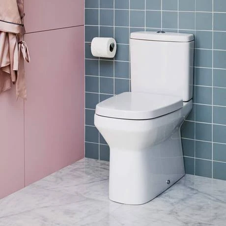 Britton MyHome Close Coupled Back-to-Wall Toilet + Soft Close Seat 2 Britton MyHome Close Coupled Back-to-Wall Toilet + Soft Close Seat - Image 2