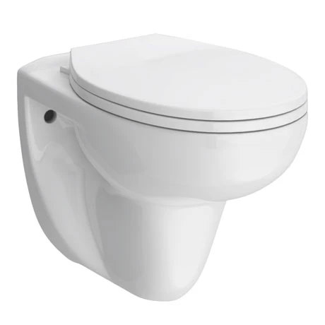 Melbourne Wall Hung Toilet + Soft Close Toilet Seat 1 Melbourne Wall Hung Toilet + Soft Close Toilet Seat
