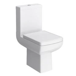 Milan Modern Short Projection Toilet + Soft Close Seat