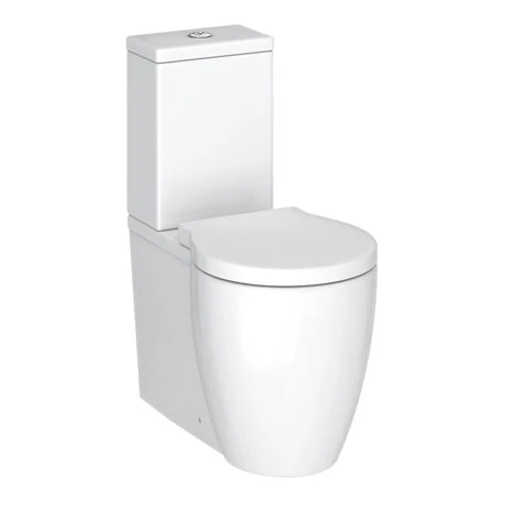 Nuie Darwin Flush To Wall Toilet + Soft Close Seat 1 Nuie Darwin Flush To Wall Toilet + Soft Close Seat