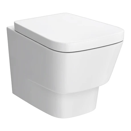 Nuie Cambria Wall Hung Toilet with Soft Close Seat - NCR340 1 Nuie Cambria Wall Hung Toilet with Soft Close Seat - NCR340