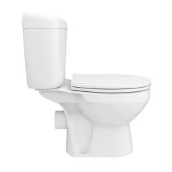 Melbourne Ceramic Close Coupled Modern Toilet 7 Melbourne Ceramic Close Coupled Modern Toilet -Hot Sale Toilet Store NCS150 3 460