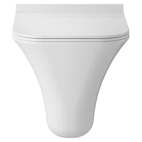 Hudson Reed Grace Rimless Wall Hung Pan & Soft Close Seat - NCT140 2 Hudson Reed Grace Rimless Wall Hung Pan & Soft Close Seat - NCT140 - Image 2