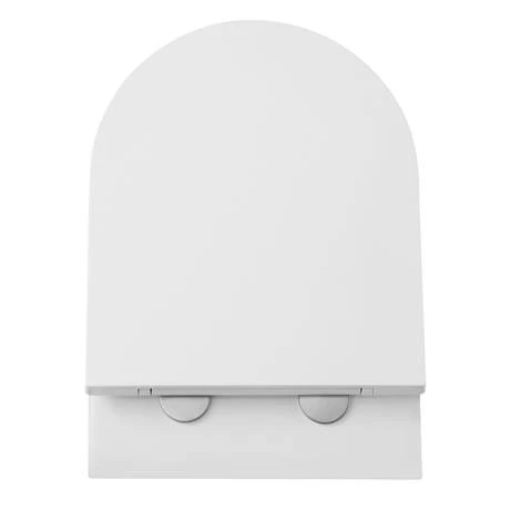 Nova Rimless Round Wall Hung Pan w. Soft Close Seat 2 Nova Rimless Round Wall Hung Pan w. Soft Close Seat - Image 2