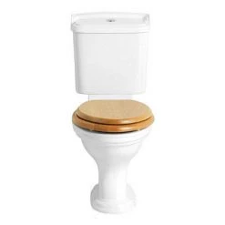 Heritage Dorchester Bottom Outlet Close Coupled WC & Dual Flush Cistern