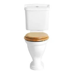 Heritage - Dorchester Close Coupled Comfort Height WC & Portrait Cistern