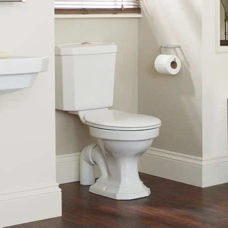 Heritage - Granley Deco Close Coupled Standard Height WC & Portrait Cistern 2 Heritage - Granley Deco Close Coupled Standard Height WC & Portrait Cistern - Image 2