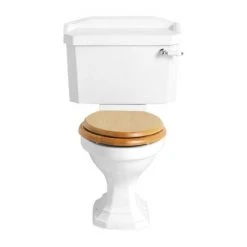 Heritage - Granley Close Coupled Standard Height WC & Cistern - Various Lever Options
