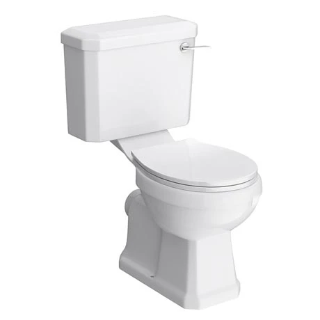 Nuie Carlton Traditional Toilet with Seat 1 Nuie Carlton Traditional Toilet with Seat