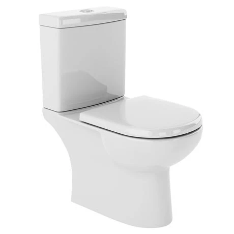 Nuie Lawton Compact Toilet with Soft Close Seat 1 Nuie Lawton Compact Toilet with Soft Close Seat