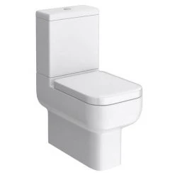 Pro 600 Modern Fully Back To Wall BTW Toilet + Soft Close Seat