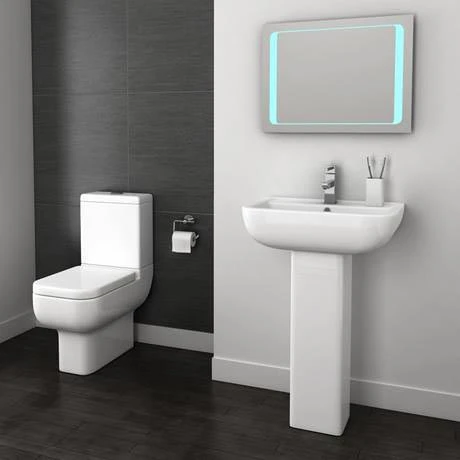Pro 600 Modern Short Projection Toilet + Soft Close Seat 2 Pro 600 Modern Short Projection Toilet + Soft Close Seat - Image 2