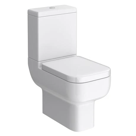 Pro 600 Modern Short Projection Toilet + Soft Close Seat 1 Pro 600 Modern Short Projection Toilet + Soft Close Seat