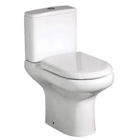 RAK Compact Close Coupled Toilet with Soft Close Seat 1 RAK Compact Close Coupled Toilet with Soft Close Seat