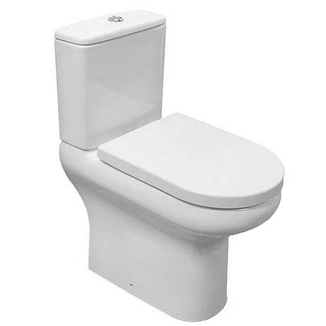 RAK Compact Deluxe Full Access (Open) Close Coupled Toilet with Soft Close Seat 1 RAK Compact Deluxe Full Access (Open) Close Coupled Toilet with Soft Close Seat