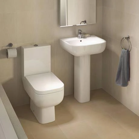 RAK Series 600 Close Coupled Toilet with Wrap Over Seat 2 RAK Series 600 Close Coupled Toilet with Wrap Over Seat - Image 2