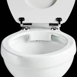 Burlington Rimless Close Coupled WC with 440mm Lever Cistern 6 Burlington Rimless Close Coupled WC with 440mm Lever Cistern -Hot Sale Toilet Store RIM 520 LC D2 460 1