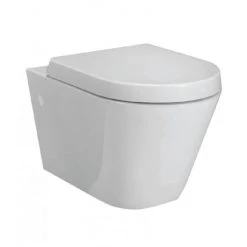 Hot Sale Toilet Store 32 RAK Resort Wall Hung Rimless Pan + Quick Release Soft Close Urea Seat