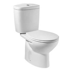 Roca Laura Close Coupled Toilet with Soft-Close Seat