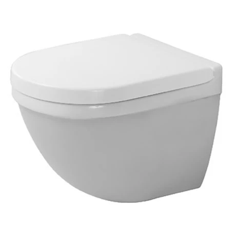 Duravit Starck 3 Durafix Compact Wall Hung Toilet + Seat 1 Duravit Starck 3 Durafix Compact Wall Hung Toilet + Seat
