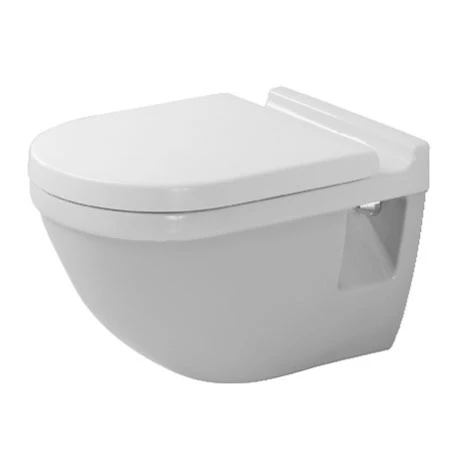 Duravit Starck 3 HygieneGlaze Wall Hung Toilet Pan + Seat 1 Duravit Starck 3 HygieneGlaze Wall Hung Toilet Pan + Seat