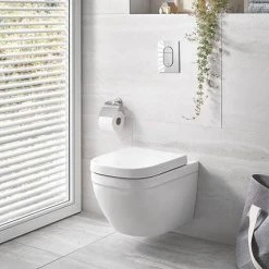 Grohe Solido 0.82m Frame / Euro Rimless Complete WC 5 in 1 Pack + FREE TOILET ROLL HOLDER 9 Grohe Solido 0.82m Frame / Euro Rimless Complete WC 5 in 1 Pack + FREE TOILET ROLL HOLDER -Hot Sale Toilet Store SOLI 5IN1 EU D2 460