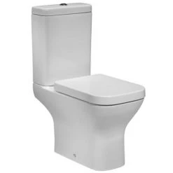 Tavistock Structure Open Back Close Coupled WC & Soft Close Seat