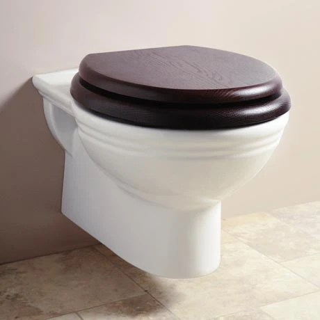 Silverdale Victorian Wall Hung Pan - Excludes Seat 1 Silverdale Victorian Wall Hung Pan - Excludes Seat