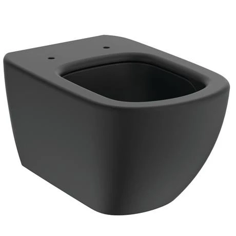 Ideal Standard Tesi Silk Black AquaBlade Wall Hung WC + Soft Close Seat 2 Ideal Standard Tesi Silk Black AquaBlade Wall Hung WC + Soft Close Seat - Image 2