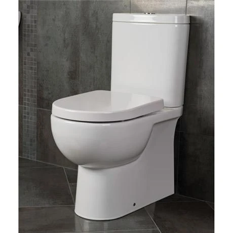 RAK Tonique Close Coupled BTW Toilet incl. Soft Close Seat 2 RAK Tonique Close Coupled BTW Toilet incl. Soft Close Seat - Image 2