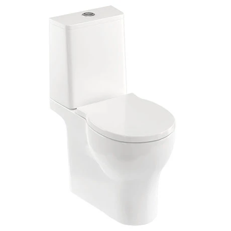 Britton Bathrooms Trim Close Coupled Toilet + Soft Close Seat 1 Britton Bathrooms Trim Close Coupled Toilet + Soft Close Seat