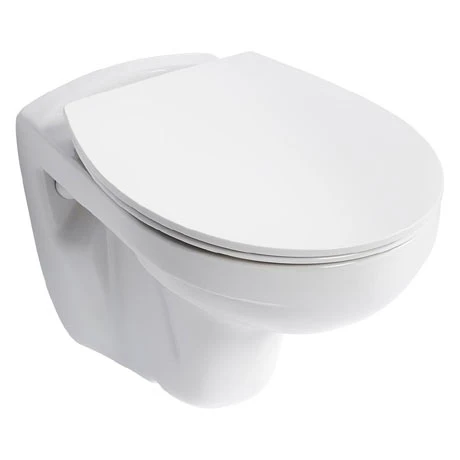 Armitage Shanks Sandringham 21 Wall Mounted WC + Soft Close Seat 1 Armitage Shanks Sandringham 21 Wall Mounted WC + Soft Close Seat