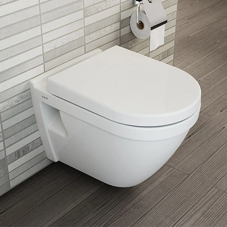 VitrA S50 Rimless Wall Hung Toilet with Seat 1 VitrA S50 Rimless Wall Hung Toilet with Seat