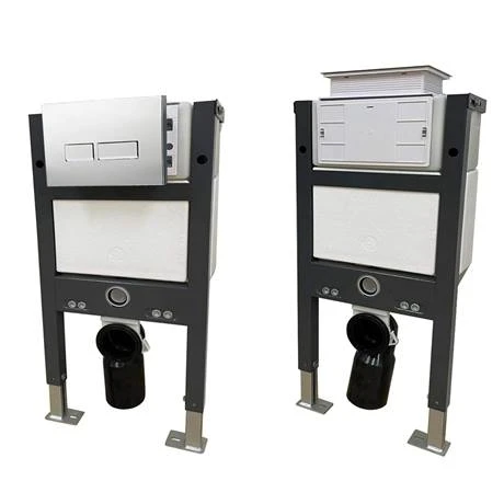 Valencia Wall Hung Toilet with Soft Close Seat (incl. Chrome Flush + Concealed Cistern Frame) 5 Valencia Wall Hung Toilet with Soft Close Seat (incl. Chrome Flush + Concealed Cistern Frame) - Image 5