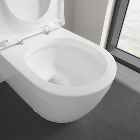 Villeroy and Boch Architectura Rimless Close Coupled Toilet (Bottom Entry Water Inlet) + Seat 2 Villeroy and Boch Architectura Rimless Close Coupled Toilet (Bottom Entry Water Inlet) + Seat - Image 2