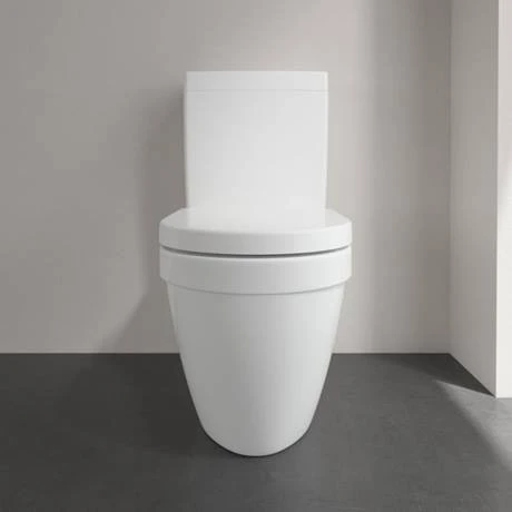 Villeroy and Boch Architectura Rimless Close Coupled Toilet (Side/Rear Entry Water Inlet) + Seat 3 Villeroy and Boch Architectura Rimless Close Coupled Toilet (Side/Rear Entry Water Inlet) + Seat - Image 3