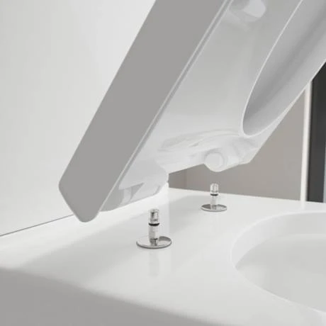 Villeroy and Boch Architectura Rimless Close Coupled Toilet (Bottom Entry Water Inlet) + Seat 5 Villeroy and Boch Architectura Rimless Close Coupled Toilet (Bottom Entry Water Inlet) + Seat - Image 5