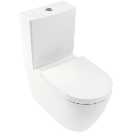 Villeroy and Boch Architectura Rimless Close Coupled Toilet (Side/Rear Entry Water Inlet) + Seat 6 Villeroy and Boch Architectura Rimless Close Coupled Toilet (Side/Rear Entry Water Inlet) + Seat - Image 6