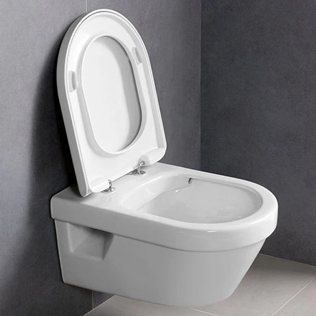 Villeroy and Boch Architectura Rimless Wall Hung Toilet + Seat 1 Villeroy and Boch Architectura Rimless Wall Hung Toilet + Seat