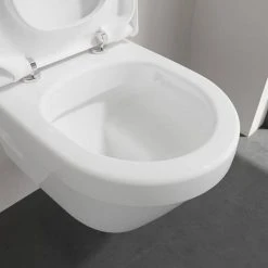 Villeroy and Boch Architectura Compact Rimless Wall Hung Toilet + Soft Close Seat 5 Villeroy and Boch Architectura Compact Rimless Wall Hung Toilet + Soft Close Seat -Hot Sale Toilet Store VBAACWHWC D2 460