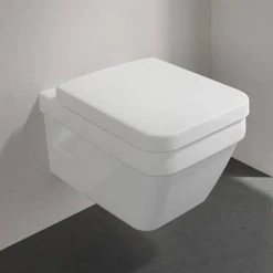Villeroy and Boch Architectura Square Rimless Wall Hung Toilet + Seat 6 Villeroy and Boch Architectura Square Rimless Wall Hung Toilet + Seat -Hot Sale Toilet Store VBAASQWHSS D1 460