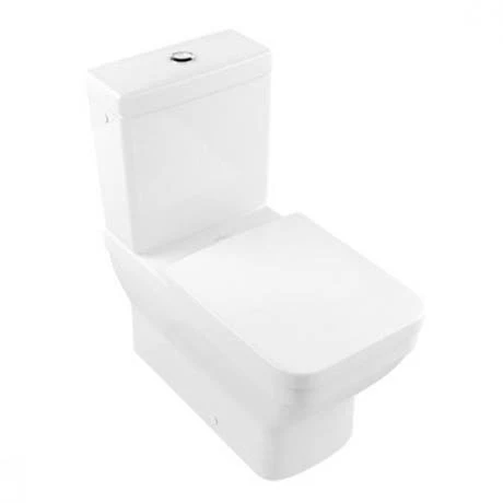 Villeroy and Boch Architectura Square Close Coupled Toilet + Soft Close Seat 3 Villeroy and Boch Architectura Square Close Coupled Toilet + Soft Close Seat - Image 3