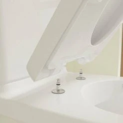 Villeroy and Boch O.novo Compact Rimless Close Coupled Toilet (Side/Rear Entry Water Inlet) + Soft Close Seat 6 Villeroy and Boch O.novo Compact Rimless Close Coupled Toilet (Side/Rear Entry Water Inlet) + Soft Close Seat -Hot Sale Toilet Store VBONSISC D2 460 5