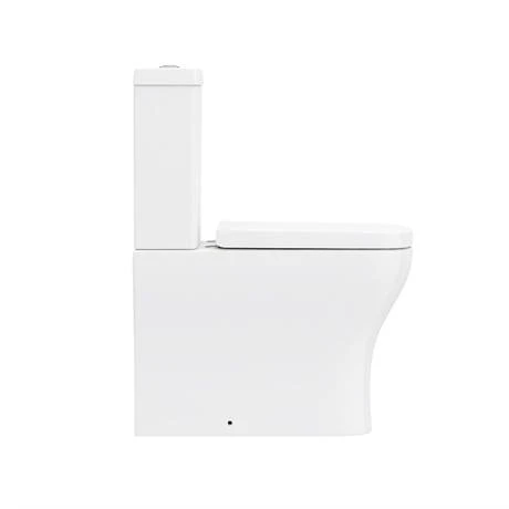 Venice Modern BTW Close Coupled Toilet + Soft Close Seat 3 Venice Modern BTW Close Coupled Toilet + Soft Close Seat - Image 3