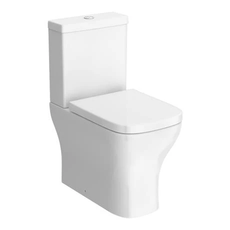 Venice Modern BTW Close Coupled Toilet + Soft Close Seat 6 Venice Modern BTW Close Coupled Toilet + Soft Close Seat - Image 6
