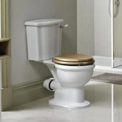 Heritage - New Victoria Close Coupled WC & Cistern - Various Lever Options -Hot Sale Toilet Store VIC CC WC1 D1N 460