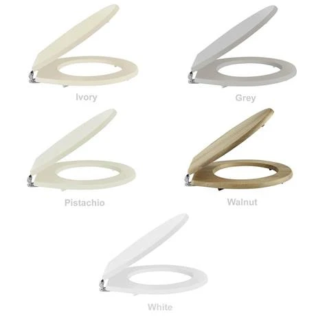 York Traditional Close Coupled Toilet + Soft Close Seat 2 York Traditional Close Coupled Toilet + Soft Close Seat - Image 2