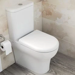 VitrA - Zentrum Close Coupled Toilet - Closed Back - 2 x Seat Options